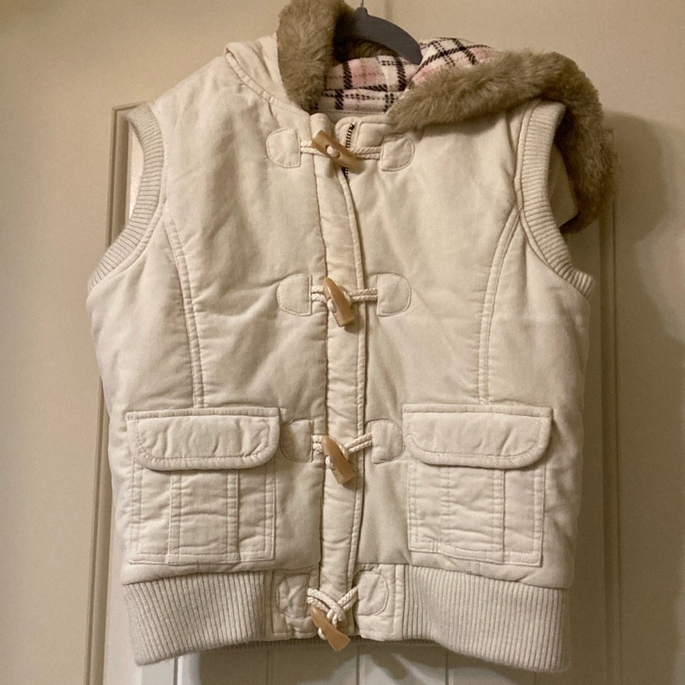 Girls XL Old Navy Hooded Vest